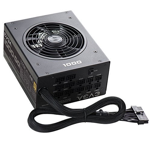 EVGA 210-GQ-1000-V1,1000 GQ, 80+ ذهبية 1000 واط, شبه مودولار, وضع EVGA ECO, ضمان 5 سنوات, مزود طاقة, أسود - Image 4