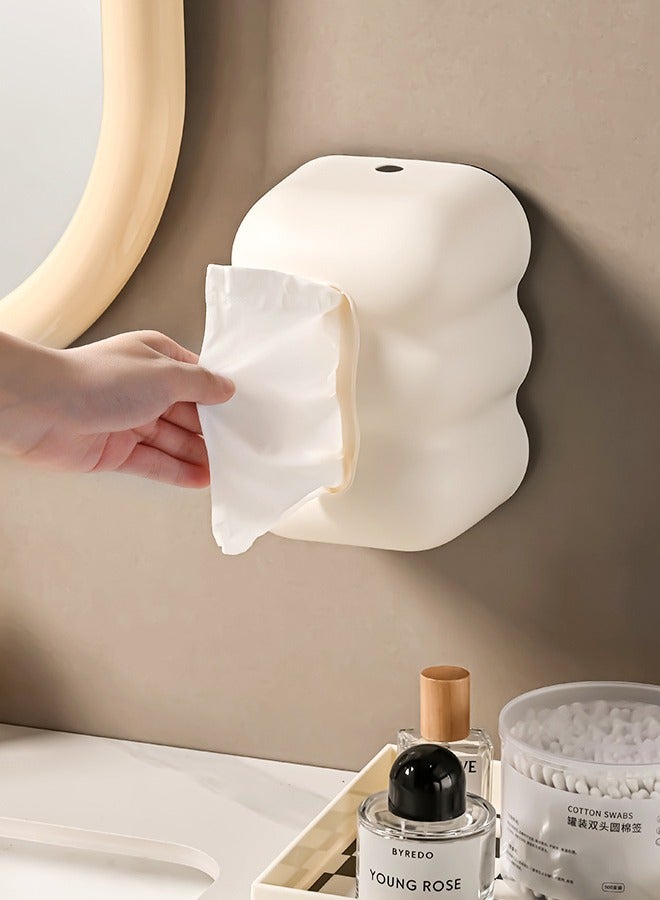 Cloud Shape Tissue Box Holder for Bathroom Bedroom Nightstand Livingroom  - Image 4