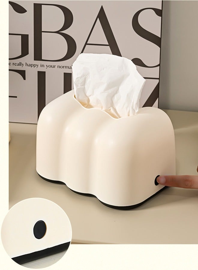 Cloud Shape Tissue Box Holder for Bathroom Bedroom Nightstand Livingroom  - Image 5