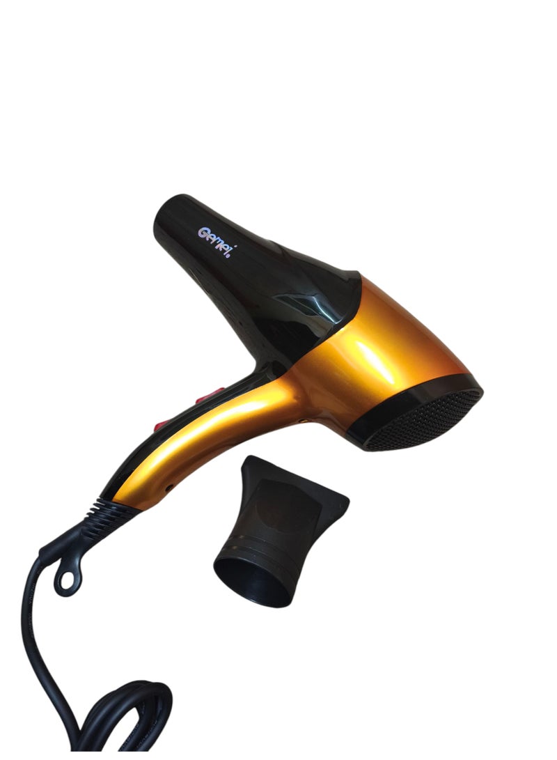Gemei Professional Hair Dryer 2600W AC Motor - Image 3