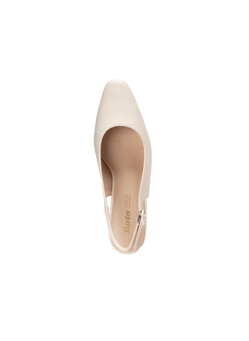 Bata - Slingback Block Heel Sandals - Image 1