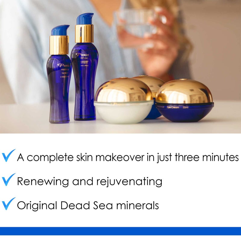 Premier Dead Sea Refining Facial Peeling gel skin care face mask, Classic collection, soft and gentle face scrub exfoliator, Deep cleans, removes dead skin cells and blackheads, anti-aging, 2.04 Fl oz - Image 3