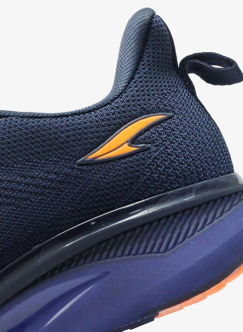 Asian Navy Orange Running Shoes for Men and Boys - Image 4