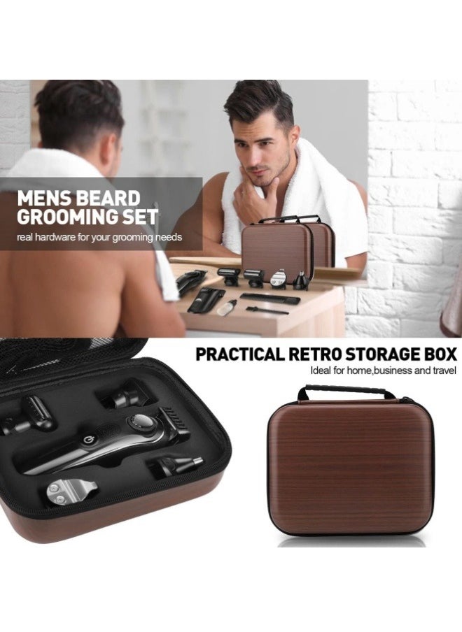 DOSCHER - 5-in-1 Beard & Hair Trimmer for men,Safe All-in-One Style Kit for Body,Manscaping,Face,Nose Hair Clippers & More,Gifts for Men - Image 1
