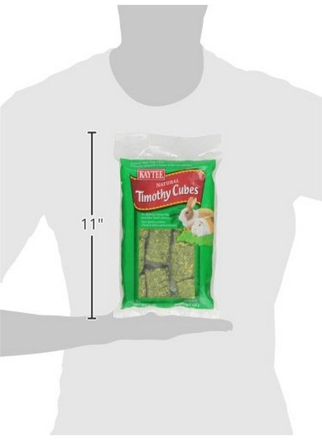 Kaytee Timothy Hay Blend Cubes for Pet Rabbits, Guinea Pigs, Chinchillas, and Other Small Animals, 1 Pound - Image 3