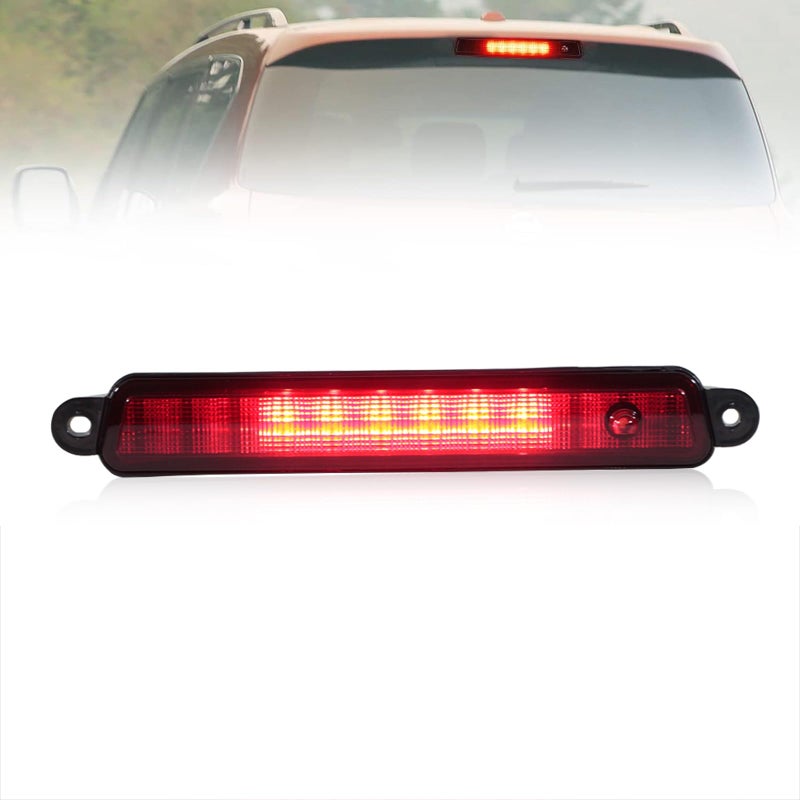 JESYMBX LED 3rd Third High Brake Light For Nissan ArmadaNissan Pathfinder For Infiniti QX56 2004 20052015 1pcs Red Center Mount Stop Lamp 265907S000
