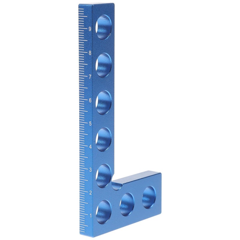 Aluminum Alloy Machinist Square 90 Degree Right Angle Carpenter Ruler Woodworking Measuring Tool - Image 2