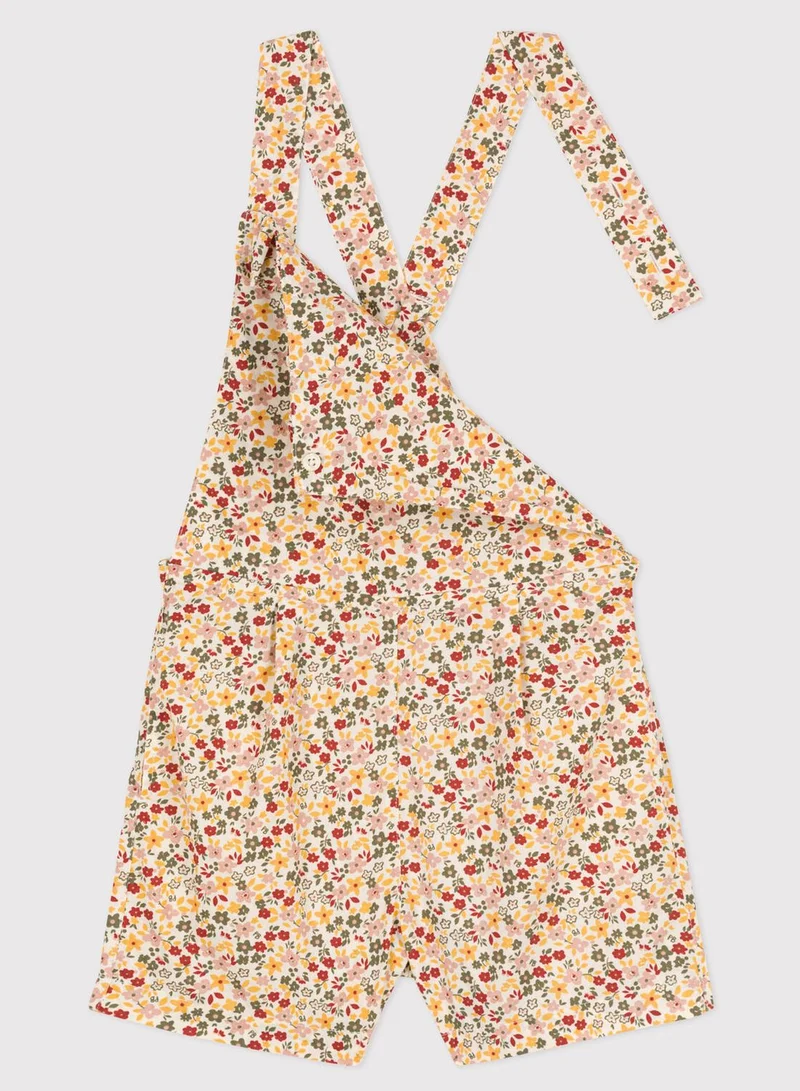 Petit Bateau Kids Poplin Playsuit