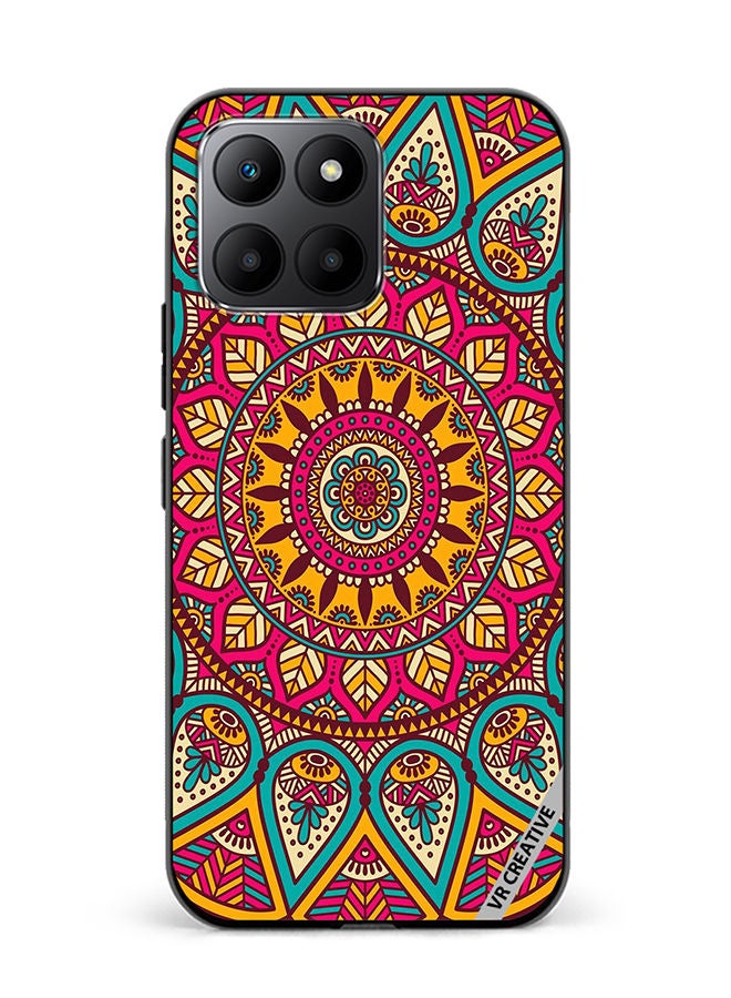 VR CREATIVE Protective Case Cover For Honor 70 Lite Mandala Design Multicolour - Image 1