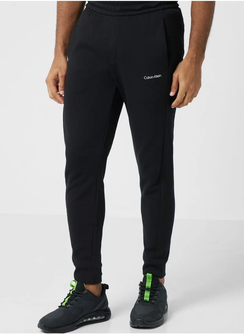 CALVIN KLEIN Garphic Logo Cuffed Sweatpants