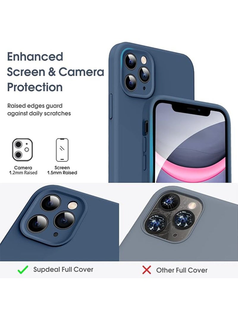 WRISTWISE Case Cover for iPhone 11 Pro - [Camera All-Round Protection] [Soft Microfiber Lining Anti-Scratch] Shockproof Phone Case Cover, Blue - Image 2