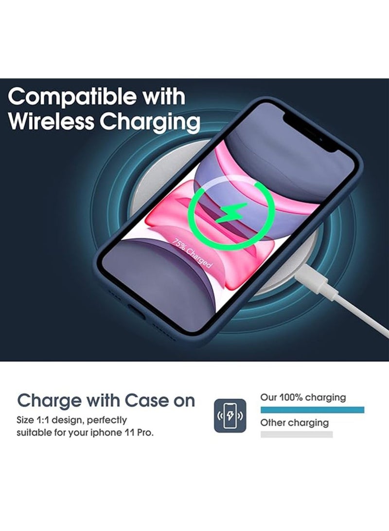 WRISTWISE Case Cover for iPhone 11 Pro - [Camera All-Round Protection] [Soft Microfiber Lining Anti-Scratch] Shockproof Phone Case Cover, Blue - Image 5