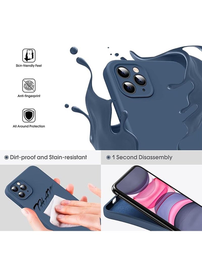 WRISTWISE Case Cover for iPhone 11 Pro - [Camera All-Round Protection] [Soft Microfiber Lining Anti-Scratch] Shockproof Phone Case Cover, Blue - Image 3