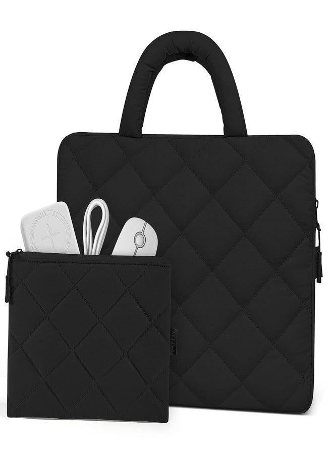 Allive Puffy Laptop Sleeve 13-14 Inch - Shockproof Laptop Case with Handle, Accessories Case - Fits MacBook Pro 16 Inch,15.6 Inch HP - Image 1