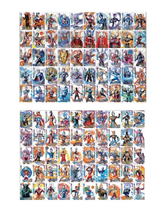 بطاقة ألترامان SSR بطاقة فلاش كاملة النجوم شفافة ذهبية SP HD بطاقة ثلاثية الأبعاد مجموعة كاملة من بطاقات الأطفال النادرة