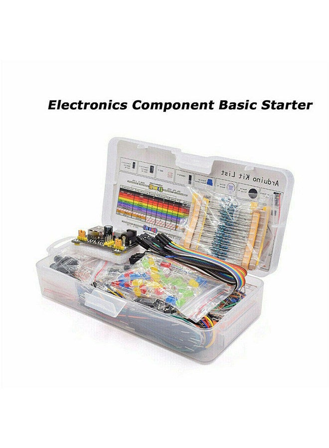 Electronic Components Kit 830 Connect Points Breadboard Cable Resistor Applicable For UNO R3  - Image 2