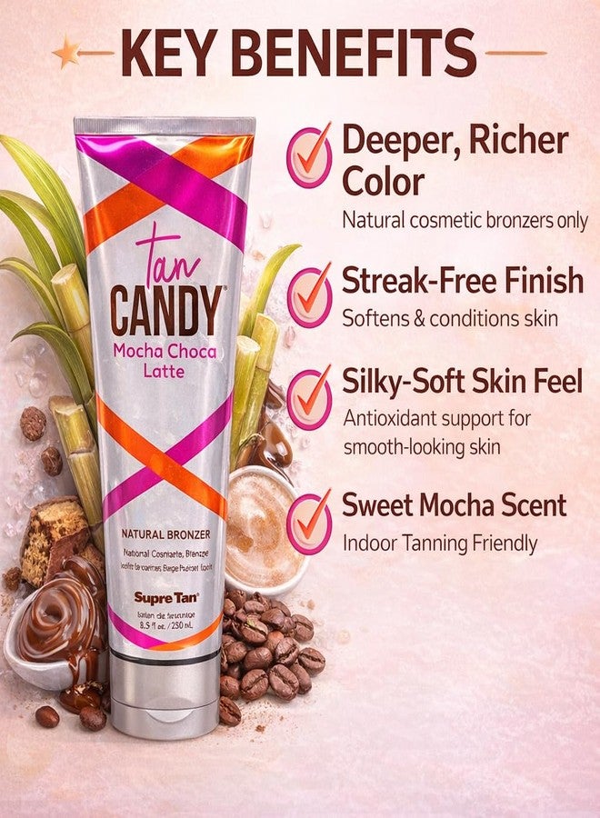 Supre Tan Candy Mocha Choca Latte Natural Streak Free Bronzer 8.5oz - Image 2