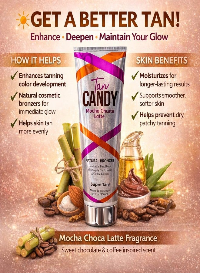 Supre Tan Candy Mocha Choca Latte Natural Streak Free Bronzer 8.5oz - Image 5