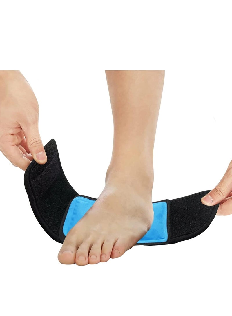 Excefore Cold & Hot Therapy Wrap, Reusable Gel Pack for Pain Relief, Adjustable Shoulder Strap Hand, Arch, Wrist, Arm, Elbow, Myalgia, Sprain, Bruise, Injury, Etc. (1pack) - Image 1