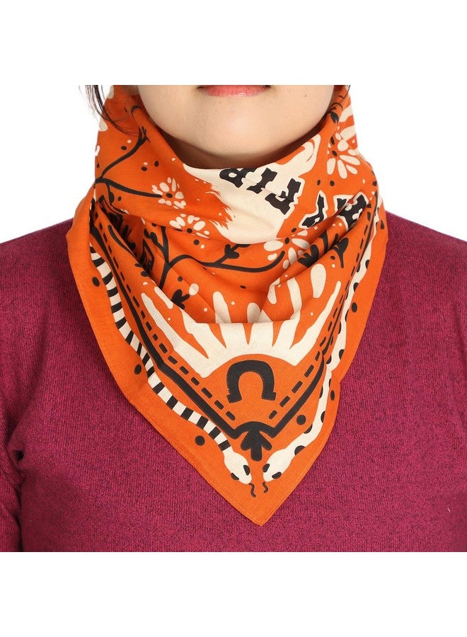 بايو وورلد مجموعة باندانا خفيفة الوزن بتصميم غربي من بايوورلد، مقاس 22 بوصة × 22 بوصة، مكونة من 6 قطع - Image 2