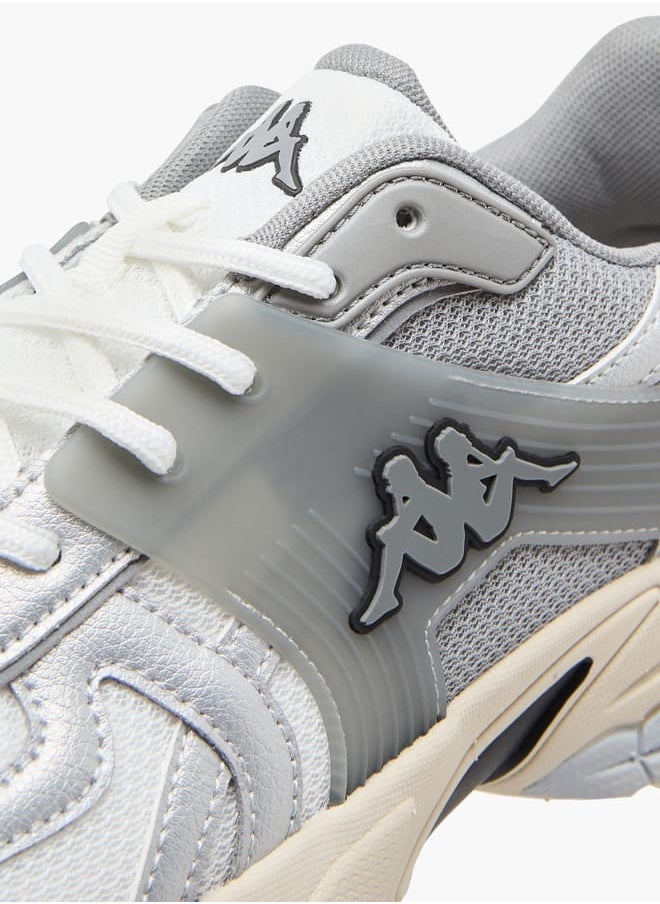 Kappa Men's Panelled Lace-Up Sports Shoes  - Image 4