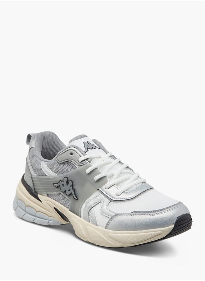 Kappa Men's Panelled Lace-Up Sports Shoes  - Image 2