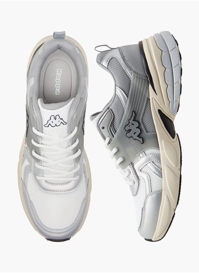 Kappa Men's Panelled Lace-Up Sports Shoes  - Image 1