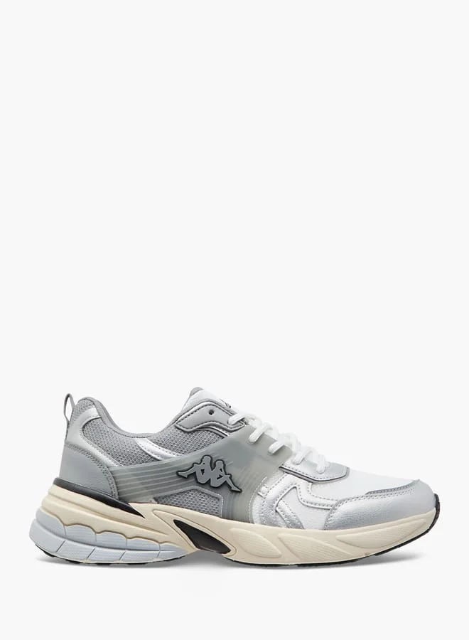 Kappa Men's Panelled Lace-Up Sports Shoes