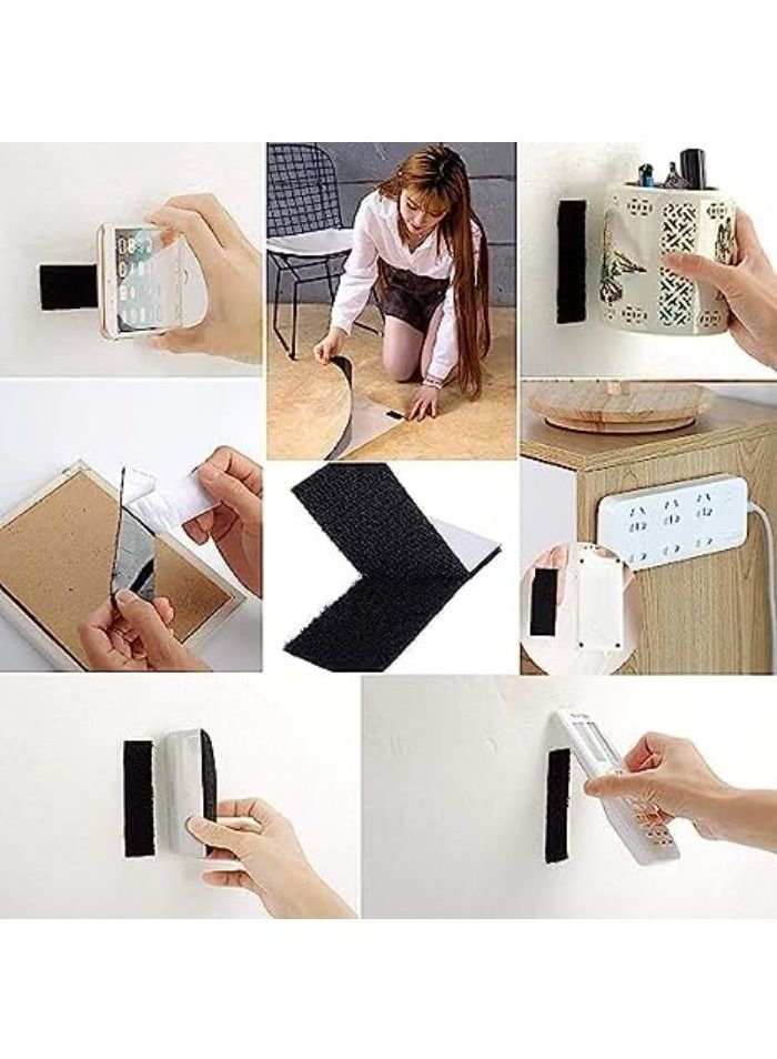 Generic Heavy Duty Double Sided Resealable Mounting Tape Waterproof Indoor Outdoor Adhesive Tapes for Picture Frame and Hardware Black (2m x 2.5cm)  - Image 1