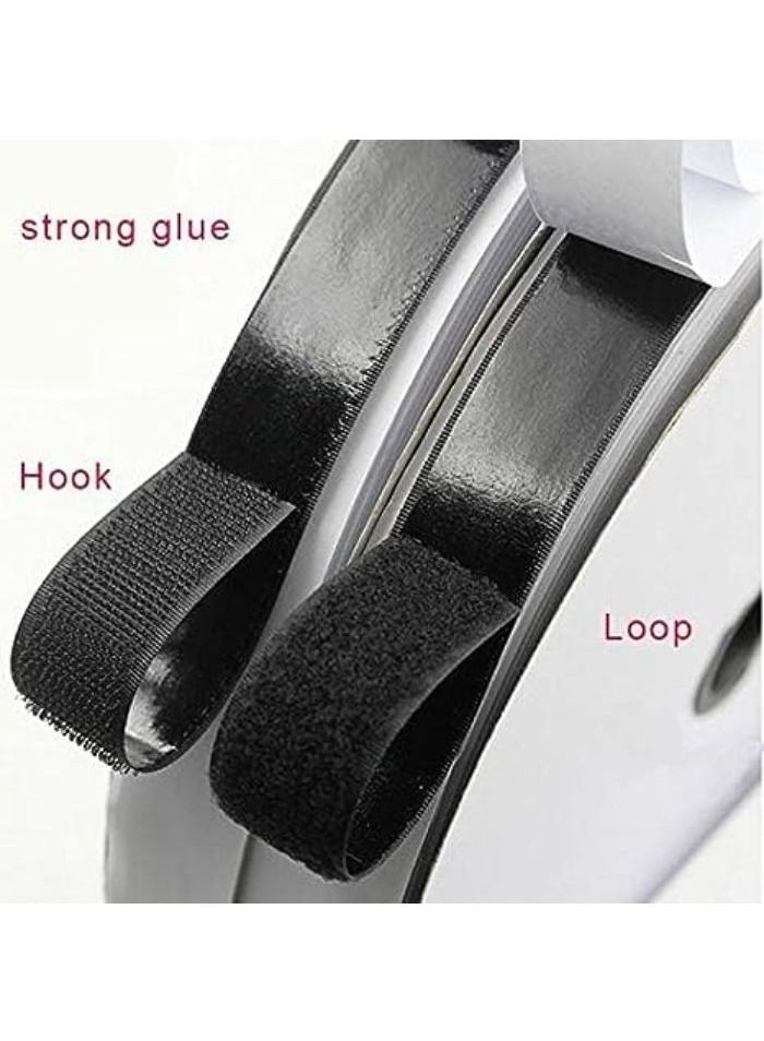 Generic Heavy Duty Double Sided Resealable Mounting Tape Waterproof Indoor Outdoor Adhesive Tapes for Picture Frame and Hardware Black (2m x 2.5cm)  - Image 3