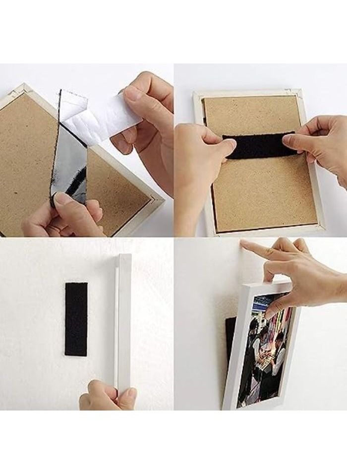 Generic Heavy Duty Double Sided Resealable Mounting Tape Waterproof Indoor Outdoor Adhesive Tapes for Picture Frame and Hardware Black (2m x 2.5cm)  - Image 5
