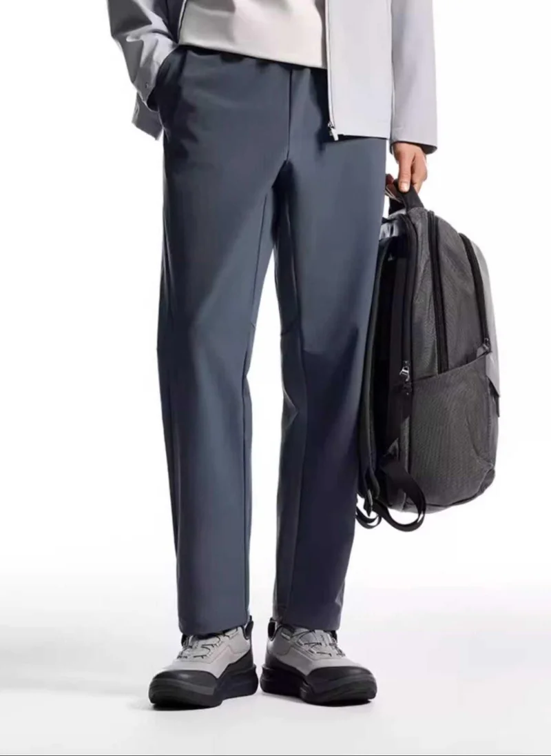 ANTA Comfortable Regular Fit Workout Training Commute Woven Track Pants