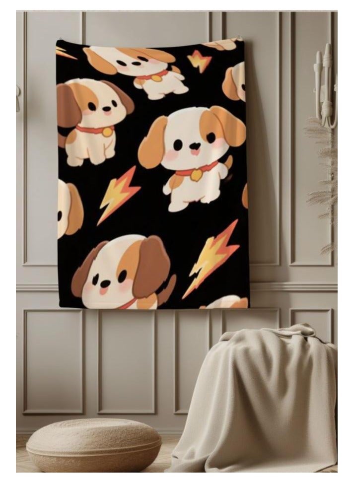 عام بطانية رقيقة من الفانيلا (دافئة ومريحة، ومناسبة للنوم، واستخدام الألعاب، وإزالة الغبار والرمل) 150 سم * 200 سم - 758 - Image 5