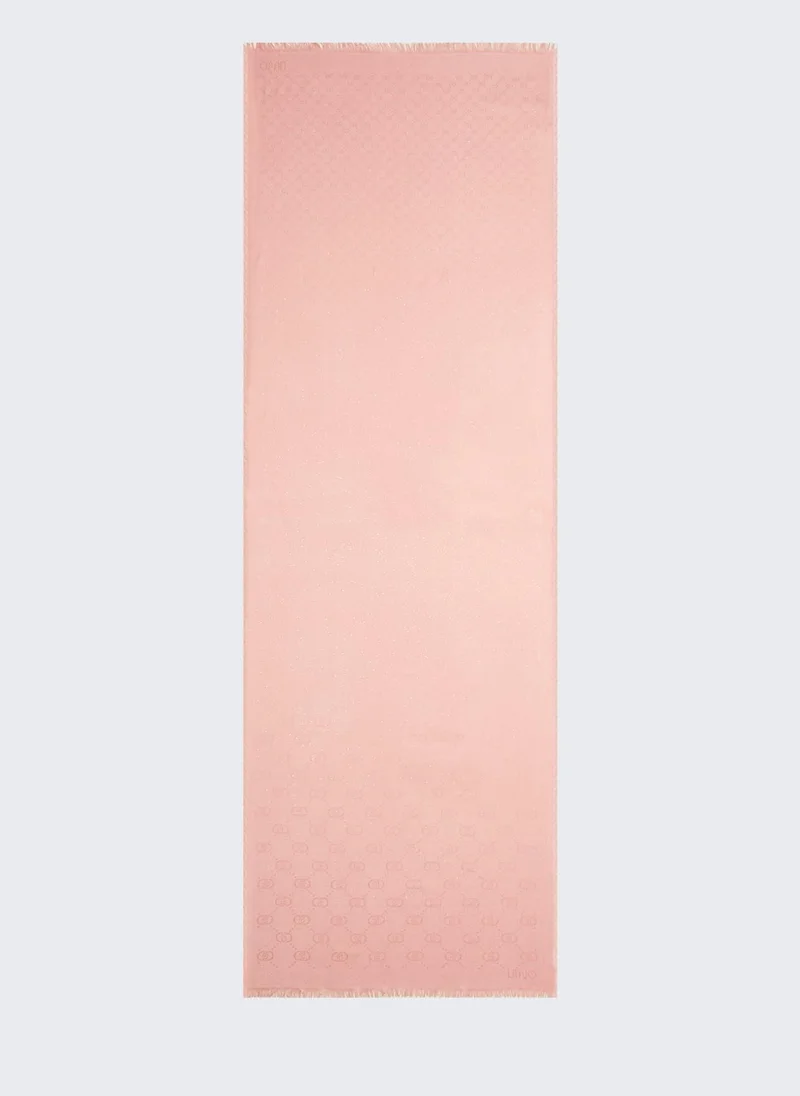 Liu Jo Stole with jacquard logo