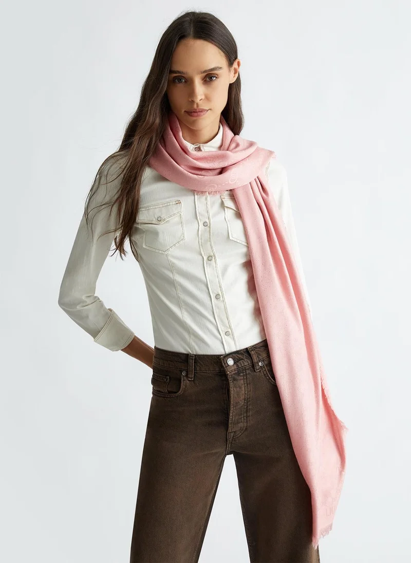 Liu Jo Stole with jacquard logo