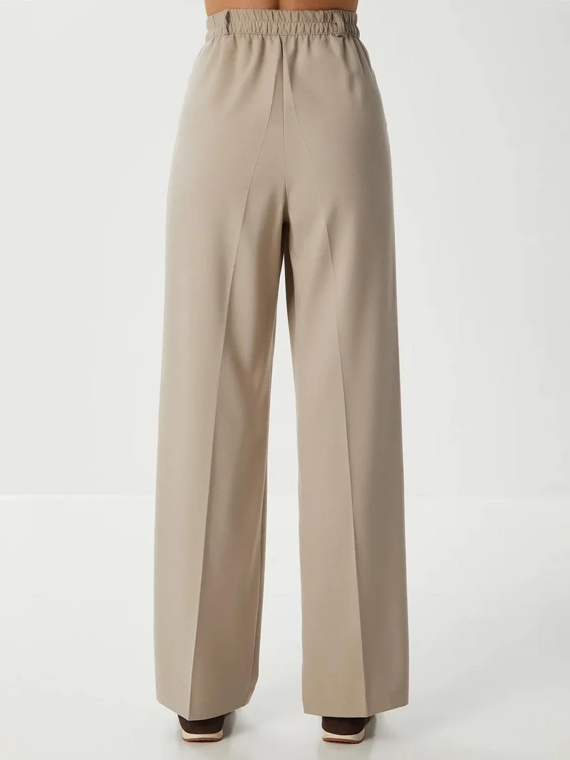 Lovely Istanbul ISTANBUL Pleated Straight Leg Pants