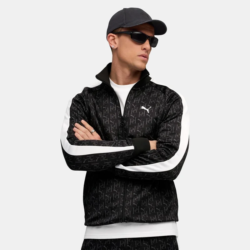 PUMA Men's T7 Printed Track Jacket