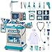 AuroTops Doctor Kit for Toddlers 35 26 Pcs Doctor Play Set for Kids Ages 38Role Play Toy Medical Cart Doctor Toys Educational Toys for Boys Girls Birthday Gifts - Image 2