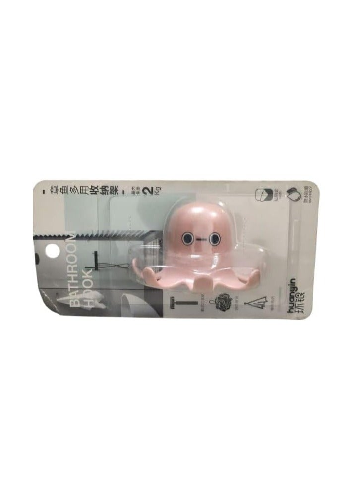 Spaceshoop Creative Sticky Hook Adhesive Hook Wall Mounted Multi Functional Hook for Bathroom Bedroom Office Kitchen (SHAPE 6)  - Image 3