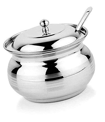 First Front Stainless Steel Potato Vegetable Masher with Ghee Pot Pack of 2 Multicolour - Image 3