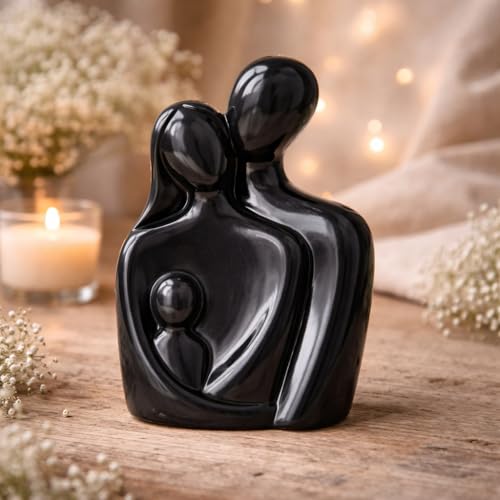 CraftVatika Baby shower gifts for mom to be, Family Showpiece for Home Decor Items for Living Room Modern Abstract Family Sculpture Set, Table Decor for Home Office,Housewarming Gifts, Home Decoration - Image 1