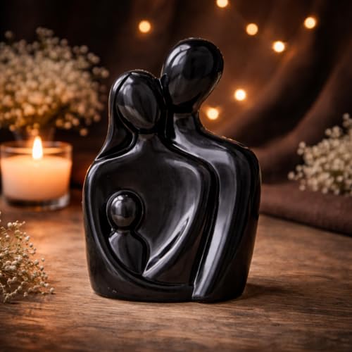 CraftVatika Baby shower gifts for mom to be, Family Showpiece for Home Decor Items for Living Room Modern Abstract Family Sculpture Set, Table Decor for Home Office,Housewarming Gifts, Home Decoration - Image 2