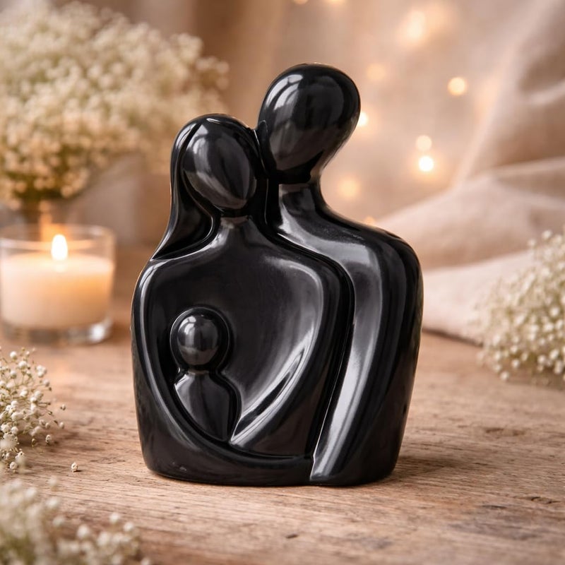 CraftVatika Baby shower gifts for mom to be, Family Showpiece for Home Decor Items for Living Room Modern Abstract Family Sculpture Set, Table Decor for Home Office,Housewarming Gifts, Home Decoration - Image 3