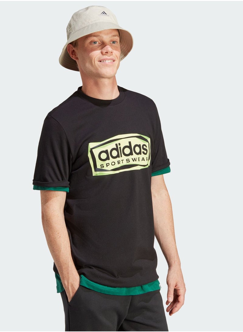 Adidas - Folded Sportswear T-Shirt - Image 1