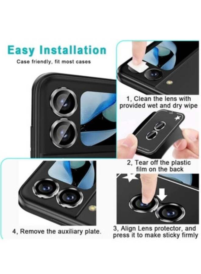 ACLIX Camera Lens Protector Compatible for Samsung Galaxy Z Flip 4 5G, - Image 2