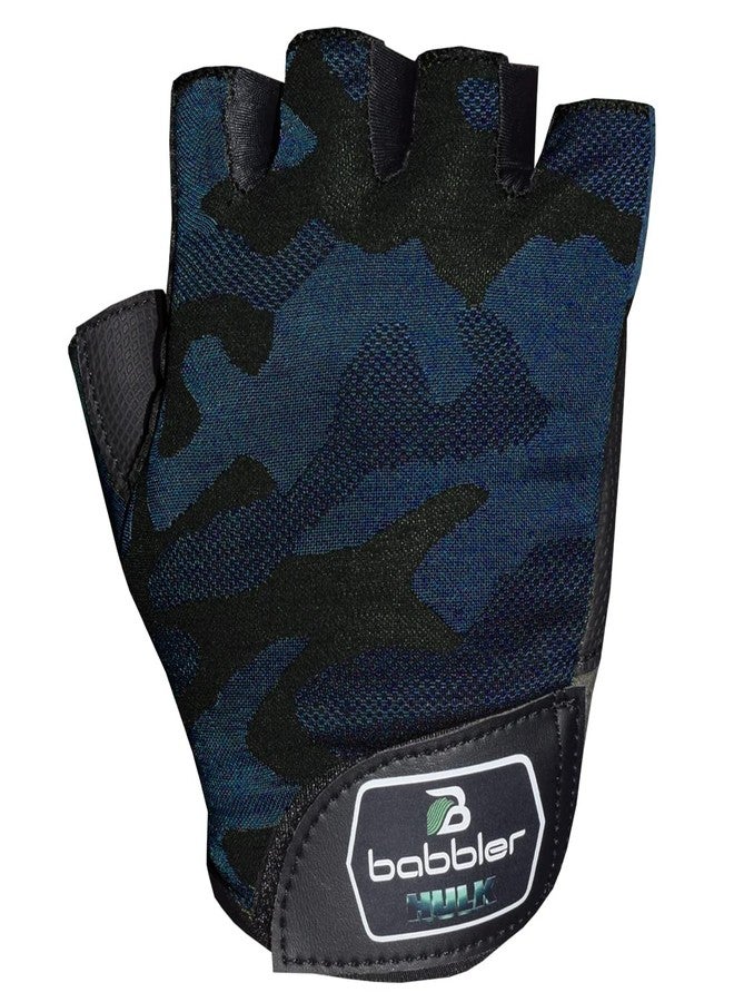 BABBLER Hulk Gym Gloves, Fitness Gloves with Wrist Support (Large) - Image 4