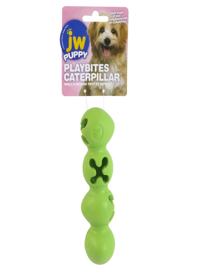 JW Playbites Caterpillar Treat Dispenser Toy - Image 3