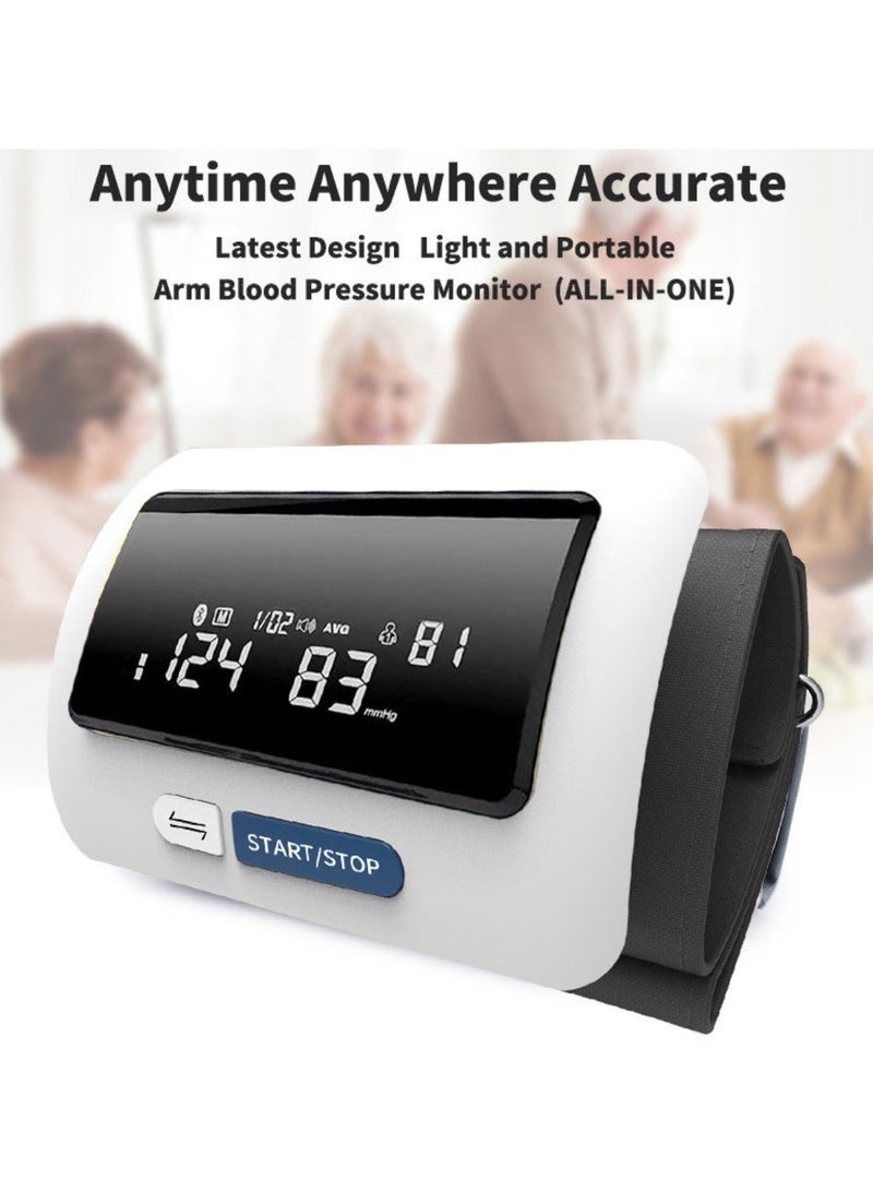 Ru syanl Bluetooth Blood Pressure Monitor for Home Use Portable Digital BP Cuff Upper Arm Machine with Voice Broadcast Function  - Image 3