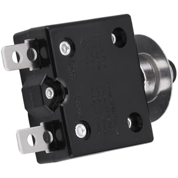 rayihni Manual Reset Circuit Breaker 5A18A240V Thermal Overload Protection Switch - Image 3