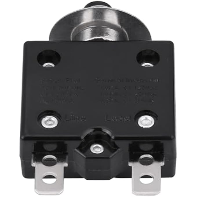 rayihni Manual Reset Circuit Breaker 5A18A240V Thermal Overload Protection Switch - Image 4